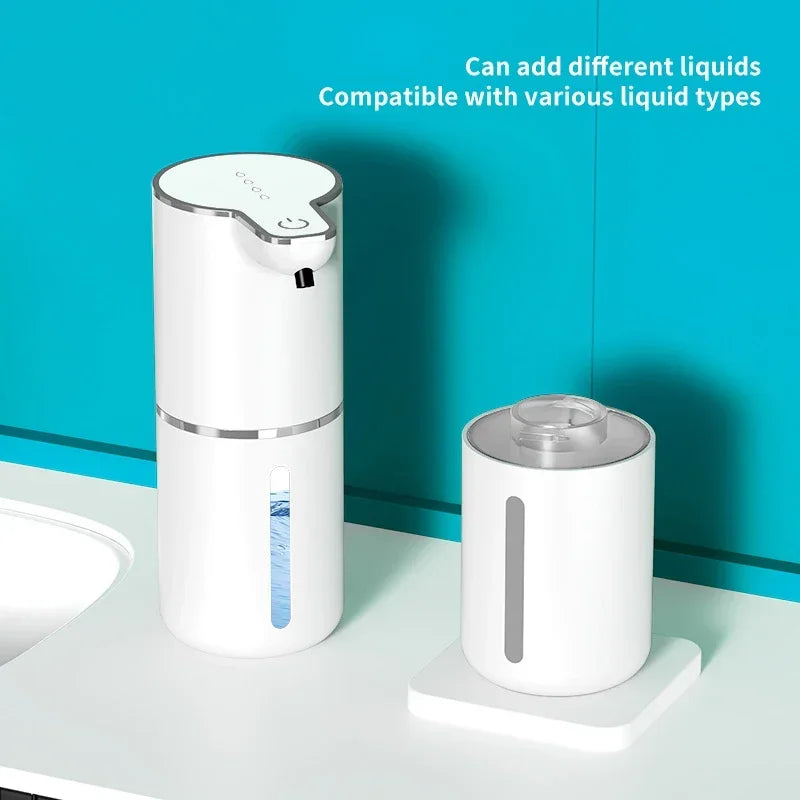 Automatic Foam Dispenser for Easier Baby Bathing